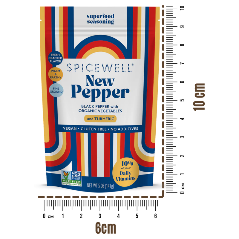 Spring Reset: New Salt & New Pepper Ceramic Cellar Set + Refill Pouch Bundle