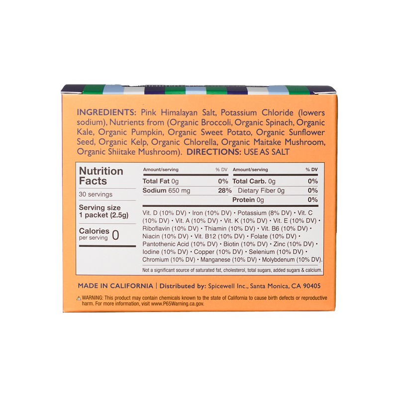 New Salt 30 On-the-Go Individual Servings